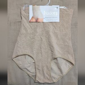 Isadora Shapewear Beige High-Waist Briefs